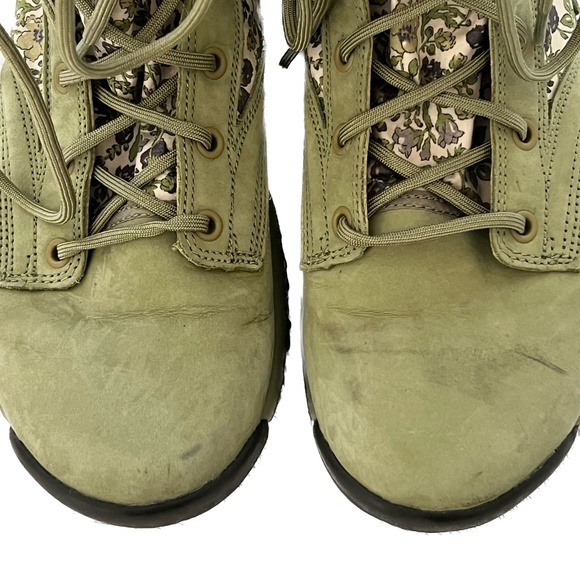 Nike Field Boots Floral Size 9.5 Green 476684-300 Trainers 8" Tall - Picture 8 of 10